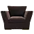 Sevensedie GARDA Armchair - ART. 9792P 3D model small image 1