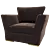 Sevensedie GARDA Armchair - ART. 9792P 3D model small image 2