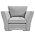 Sevensedie GARDA Armchair - ART. 9792P 3D model small image 3