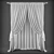 Elegant Poly-Blend Curtains 3D model small image 2