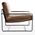 Riviera Armchair: High-Quality 3D Model 3D model small image 3