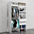 Modular Wardrobe Yann: Stylish Storage Solution 3D model small image 2