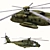 Advanced Military Helicopter 3D model small image 2