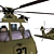 Advanced Military Helicopter 3D model small image 5