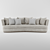 Maxalto Apollo Sofa: Elegant Design 3D model small image 1