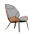 Modern Style Armchair 3D model small image 2