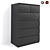 IKEA МАЛЬМ 6-Drawer Chest, Versatile Storage Solution 3D model small image 1