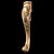Title: Elegance Carved Leg for CNC & Close-Up Renders 3D model small image 9