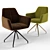 Modern Kingscross Chair: Stylish & Versatile 3D model small image 1