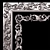 Elegant Carved Frame  Classic Design 3D model small image 6