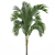 Tropical Palm in White Pot 3D model small image 3