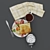  Hearty Breakfast Set 3D model small image 5