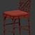 Dayna Stools: Stylish and Sleek Bar Seating 3D model small image 1