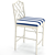 Dayna Stools: Stylish and Sleek Bar Seating 3D model small image 2