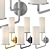 Modern Swing Arm Sconce - Larabee 3D model small image 1