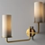 Modern Swing Arm Sconce - Larabee 3D model small image 8