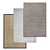 Luxury Rug Set | High-Quality Textures 3D model small image 1