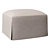 2-in-1 Ottoman: Delta Bernhardt & Zoe Vanguard 3D model small image 2