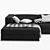 Elegant Symphony Sofa with 5 Armrests 3D model small image 3