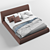 Elegant Vision Majorca Bed 3D model small image 3