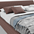 Elegant Vision Majorca Bed 3D model small image 4