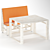 Pallet-made Table & Bench: Stylish & Affordable 3D model small image 2