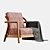 Alison Flexform Armchair: Stylish and Comfortable 3D model small image 4