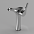 GROHE Dual Size Faucet: Modern & Detailed 3D model small image 3