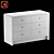 Bryant Linen XL 6-Drawer Chest 3D model small image 3