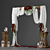 Elegant Floral Wedding Arch 3D model small image 4