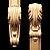 Elegant Classic Carved Leg: High-Quality, CNC-Compatible 3D model small image 3