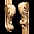 Elegant Classic Carved Leg: High-Quality, CNC-Compatible 3D model small image 9
