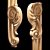 Elegant Classic Carved Leg: High-Quality, CNC-Compatible 3D model small image 10