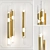 Elegant Wall Sconce Duo 3D model small image 1