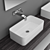 Change Washbasin Comp 204 - Stylish and Functional 3D model small image 3