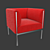 Elegant LS-16 Arm Chair: Timeless Beauty 3D model small image 2