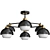 Nocciola 70106/6 Black Ceiling Chandelier 3D model small image 3