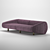 Baxter Fold Modern Sofa 3D model small image 4