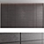 Elegant Wood Textured Decorative Wall Panel Set 3D model small image 4