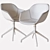 Elegant Vienna Swivel Chair 3D model small image 3