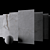 Marble Quest Gray Tiles Set 3D model small image 2