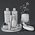 Shiseido Rosarium Beauty Set 3D model small image 3