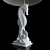 Coastal Charm Seahorse Table Lamp 3D model small image 5