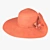 Summer Chic Floppy Hat 3D model small image 1