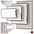 Elegant Roman Curtains by Backhausen | Rebbio 3D model small image 1