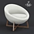 Pod Lounge Chair: Ultimate Comfort in Style 3D model small image 1
