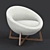Pod Lounge Chair: Ultimate Comfort in Style 3D model small image 5