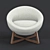 Pod Lounge Chair: Ultimate Comfort in Style 3D model small image 7