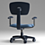 ErgoFlex Office Chair 3D model small image 3