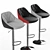 Elegant Adjustable Bar Stool 3D model small image 3